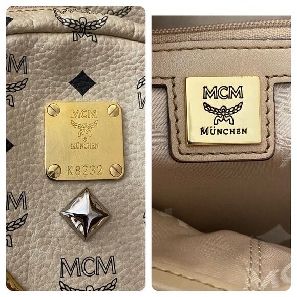MCM Stark Visetos Large Front-Stud Backpack  main image 14